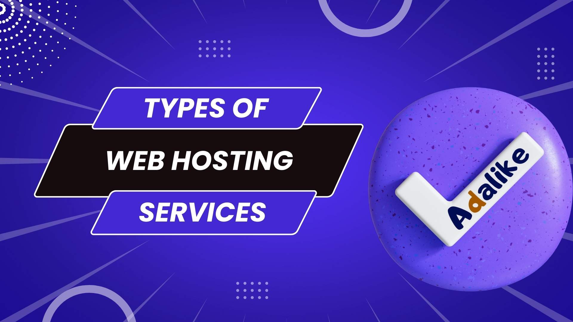 what are different types of web hosting