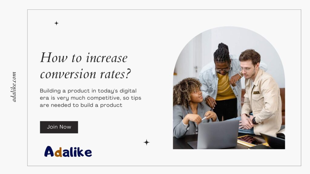 How to increase conversion rates